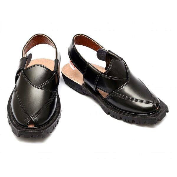 Black Norozi Chappal