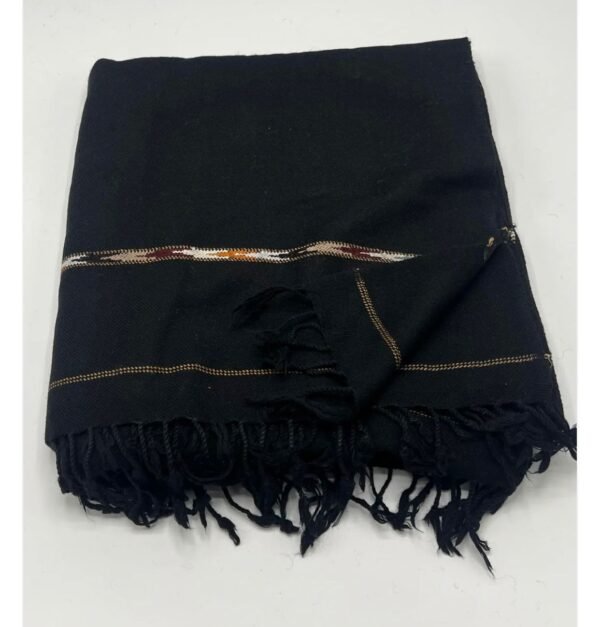 special black shawl 100 woolen and handmade (price: 15 hzar)